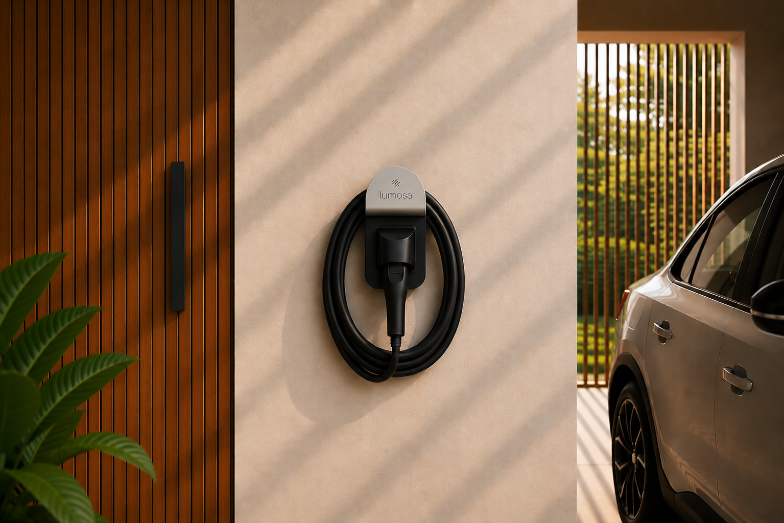 Lumosa BASE integrated home charging solution