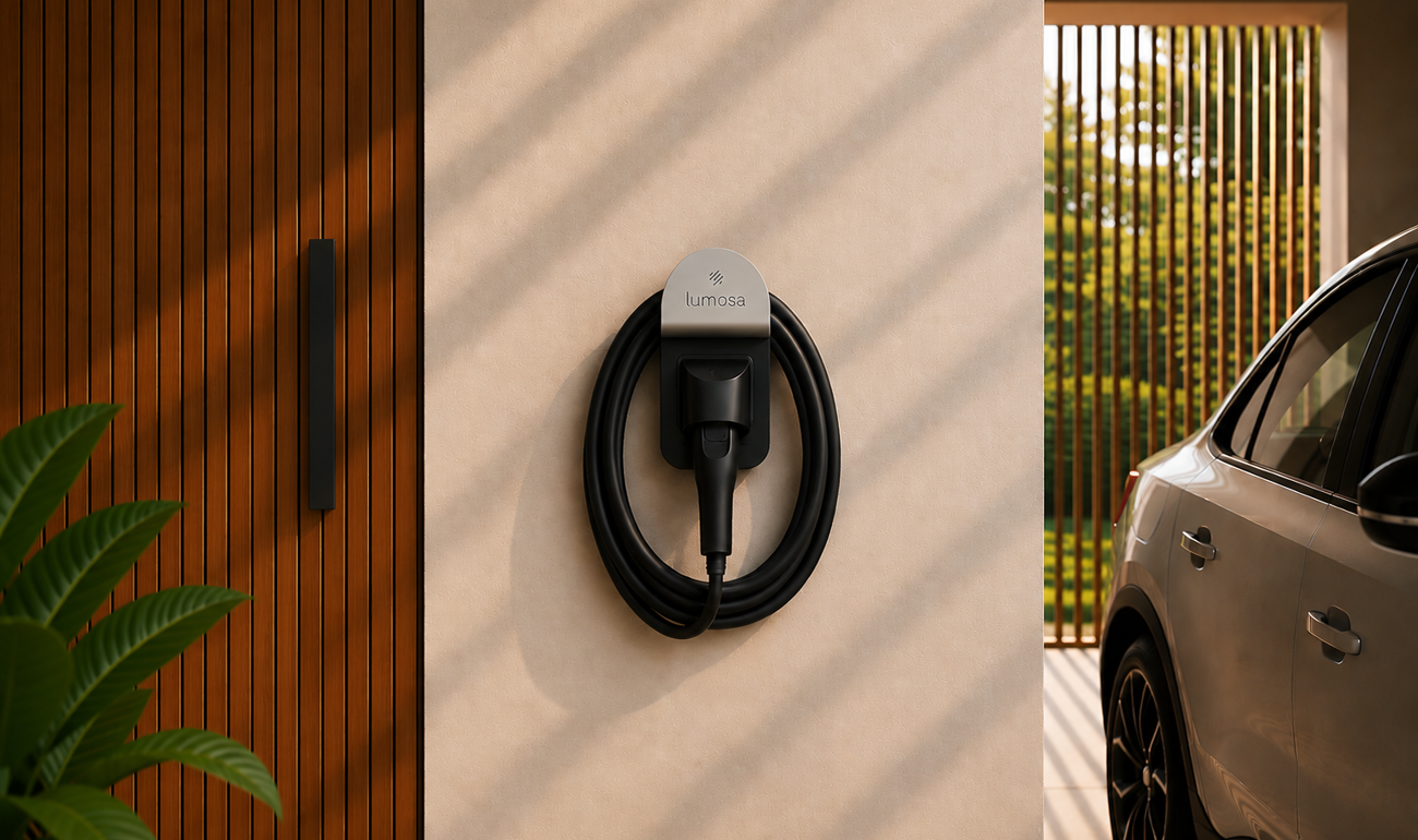 Lumosa BASE integrated home charging solution