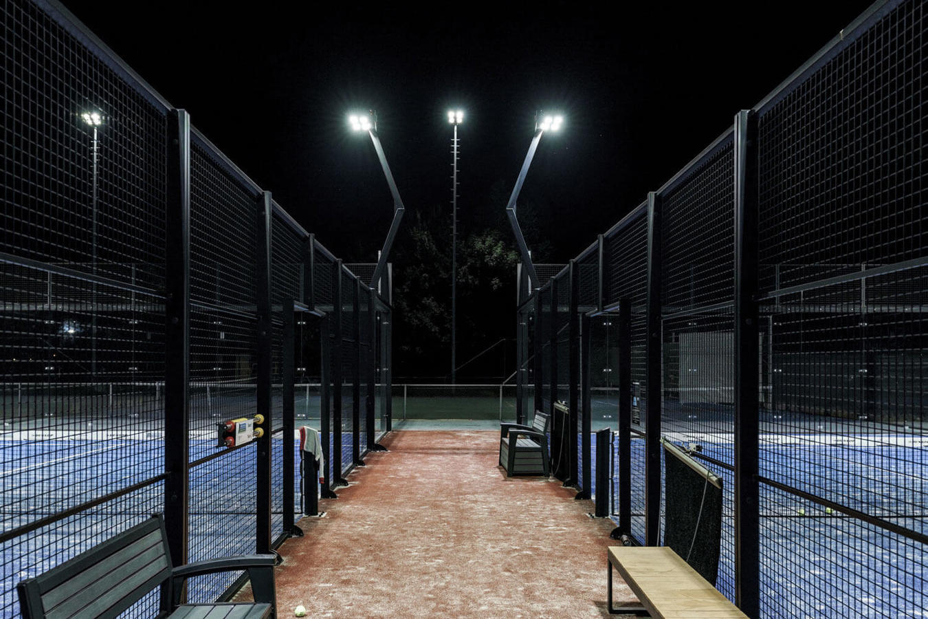 Eclairage à led Lumosa pour Padel - Shot Zeist