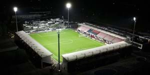 Led verlichting | stadion verlichting | voetbalveld TOP Oss eindresultaat met Lumosa lampen