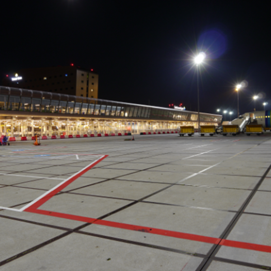 NL Eindhoven Airport LED Lighting Industry Airport View