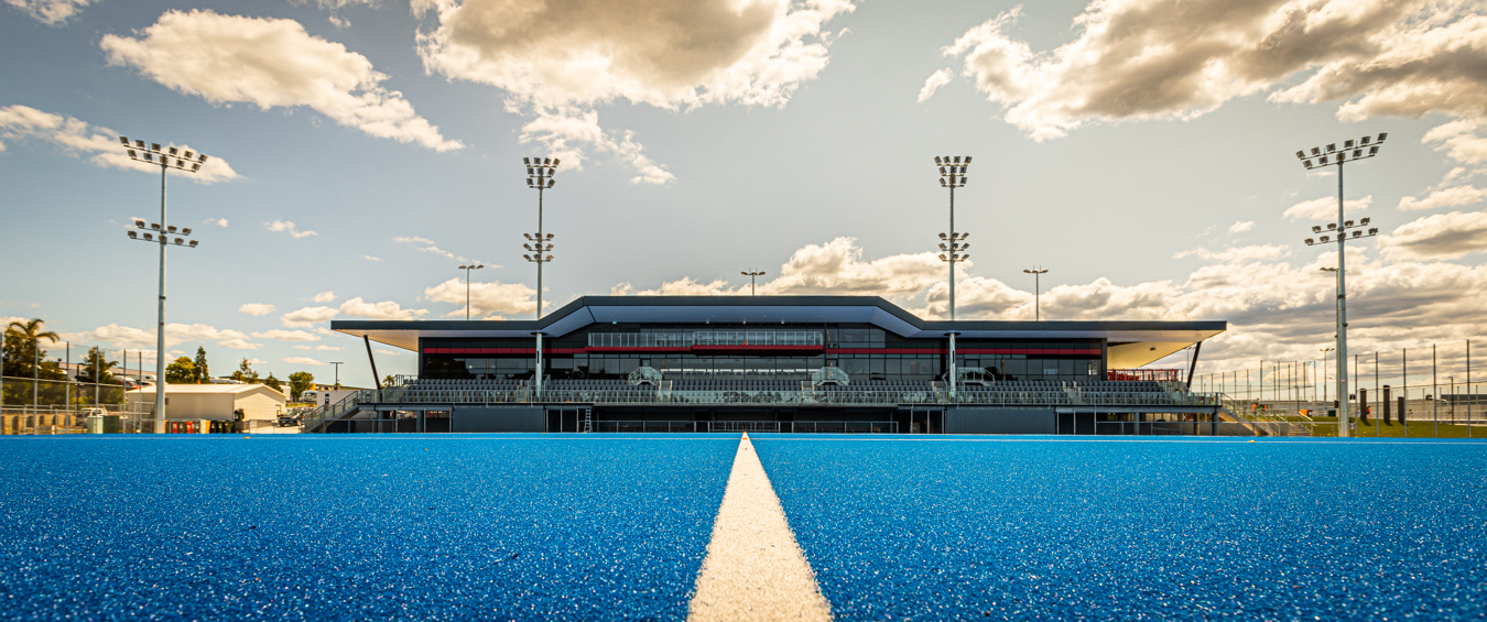 Led verlichting sport | hockey stadion middenlijn North Harbour