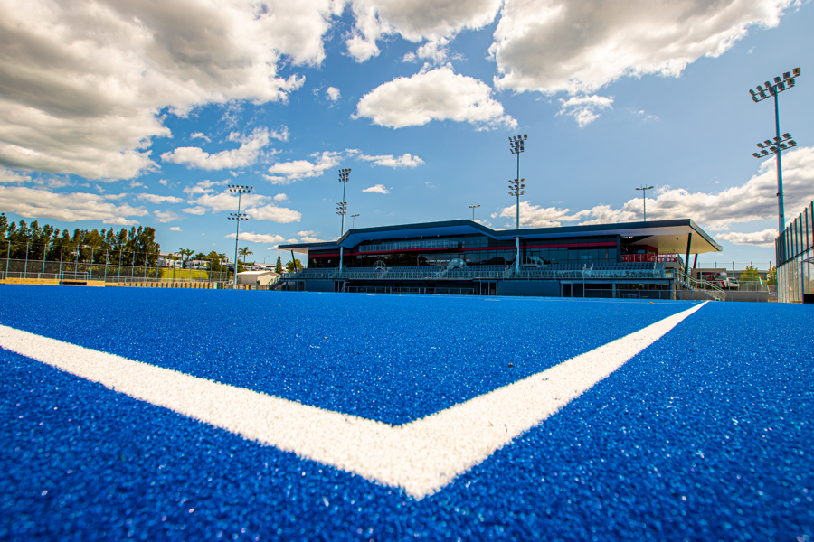 Led verlichting | stadion verlichting | hockey North Harbour hoekaanzicht