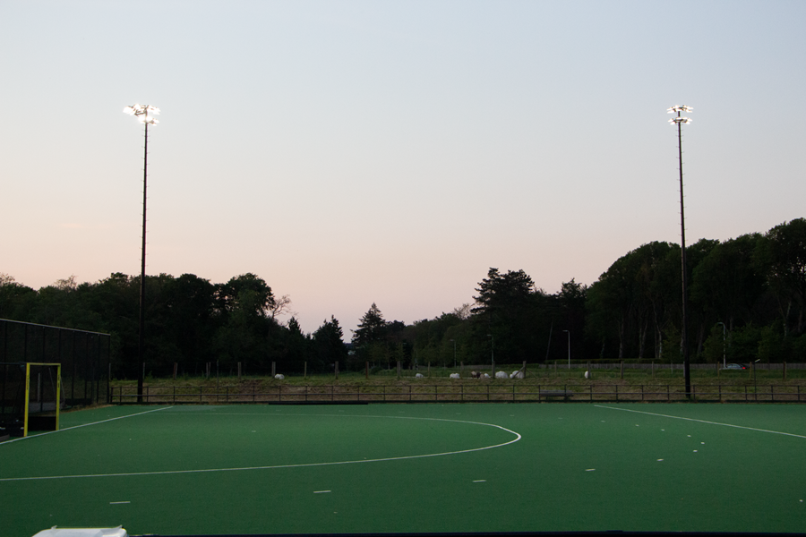 LED lighting sport | hockey nature surroundings HC Bloemendaal
