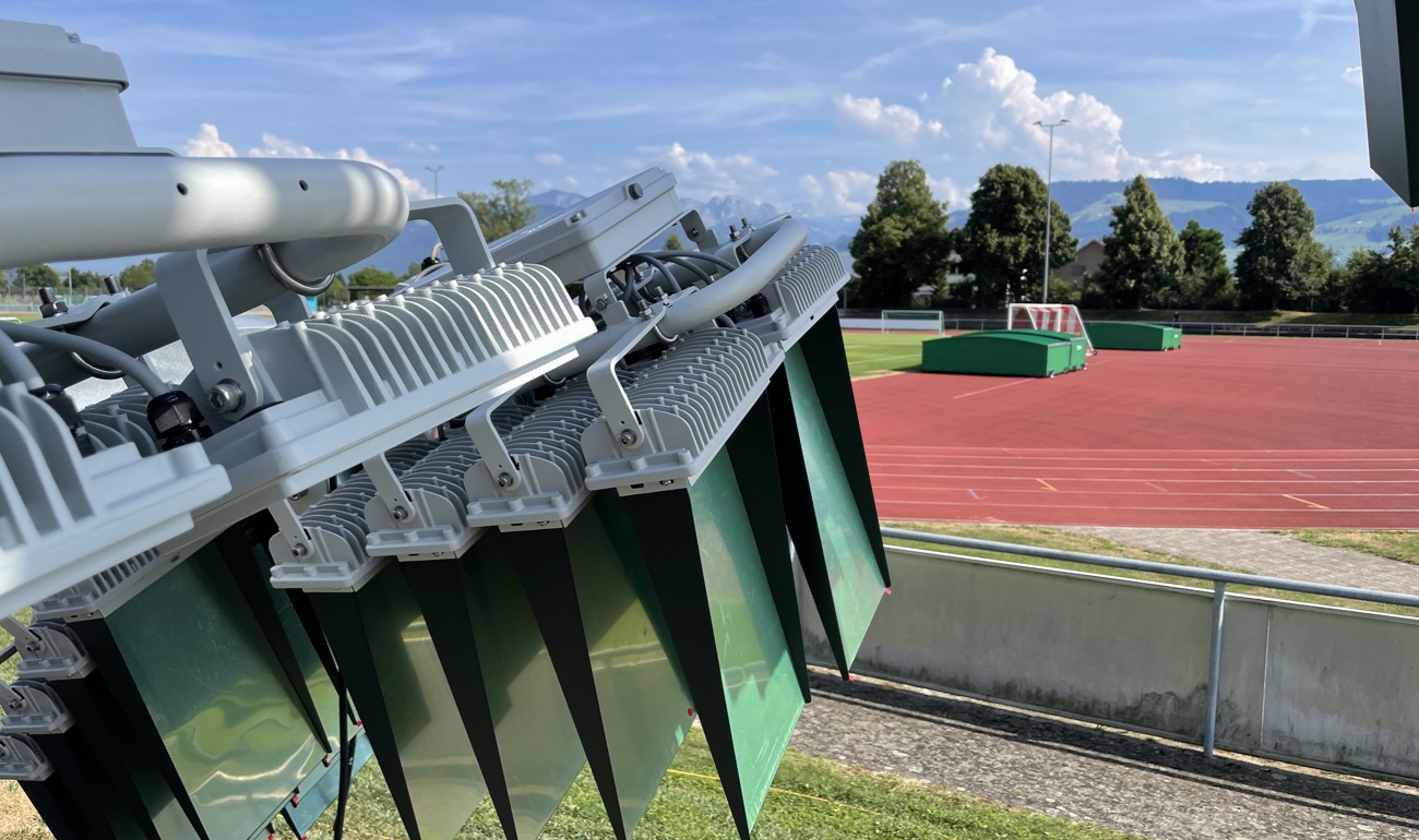 Lumosa CS860 met lichtkappen
