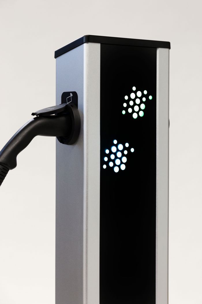 Lumosa energie producten | Bovenstuk laadpaal Caraverde inclusief kabel