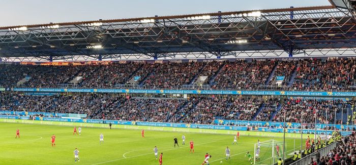 Led verlichting sport | voetbalstadion MSV Duisburg