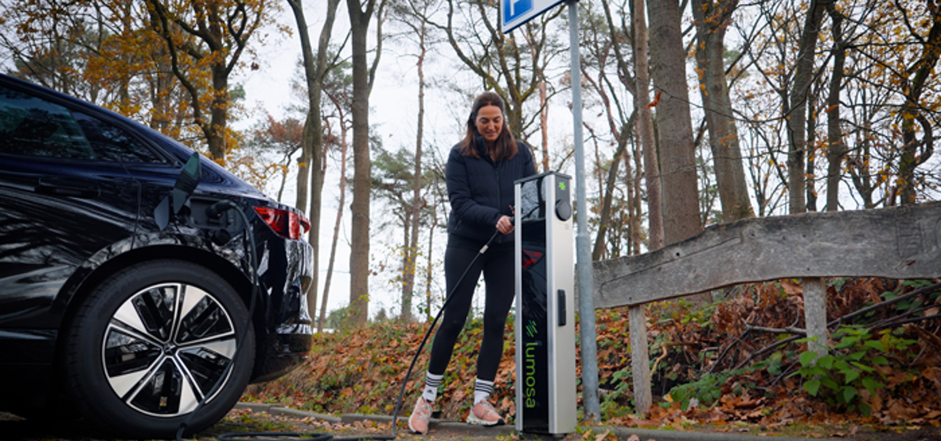 Electric vehicle charging at HC Tilburg