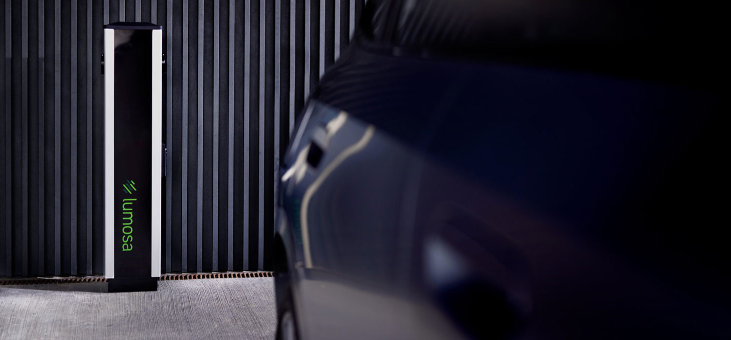 Lumosa EV charger for business charging