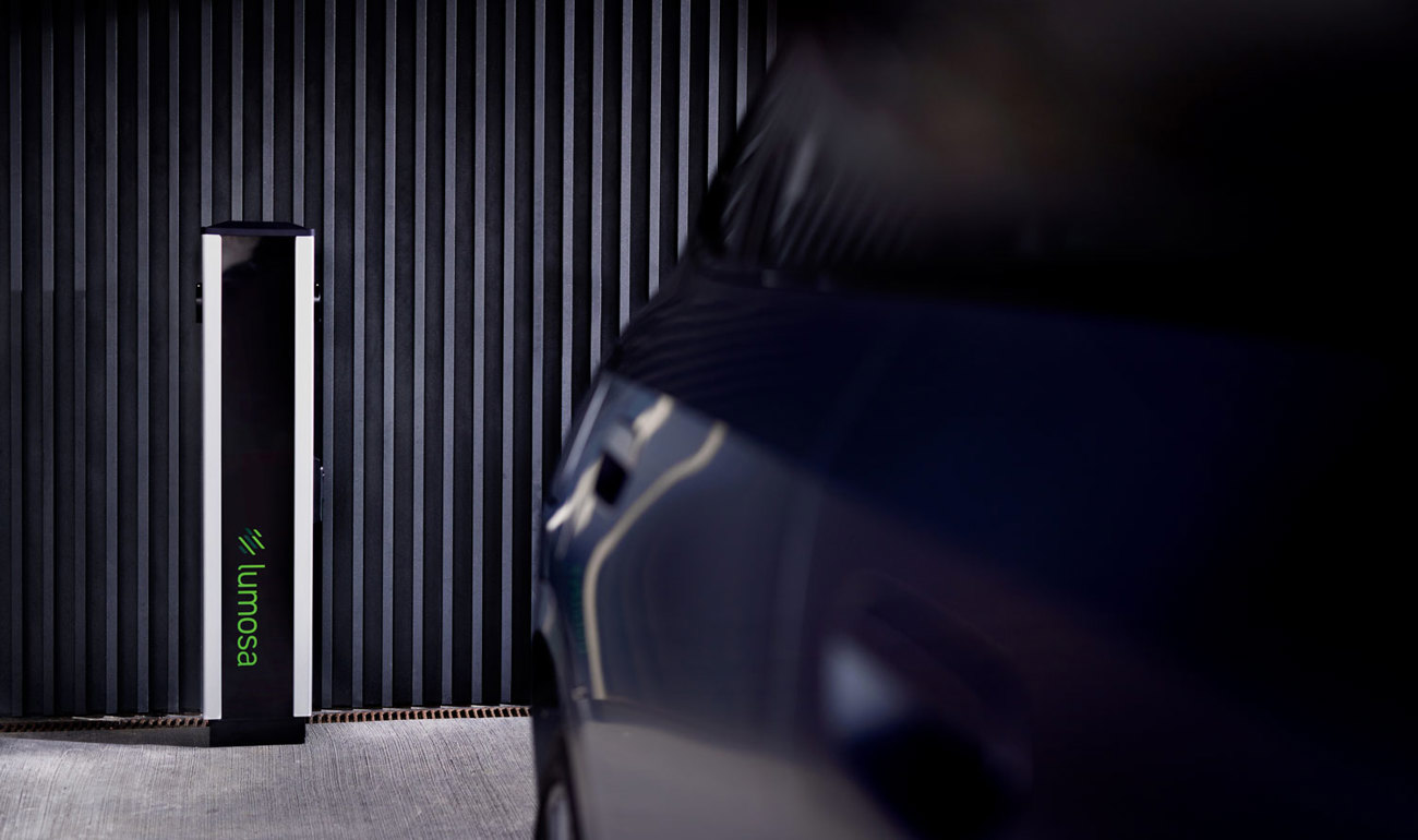Lumosa EV charger for business charging
