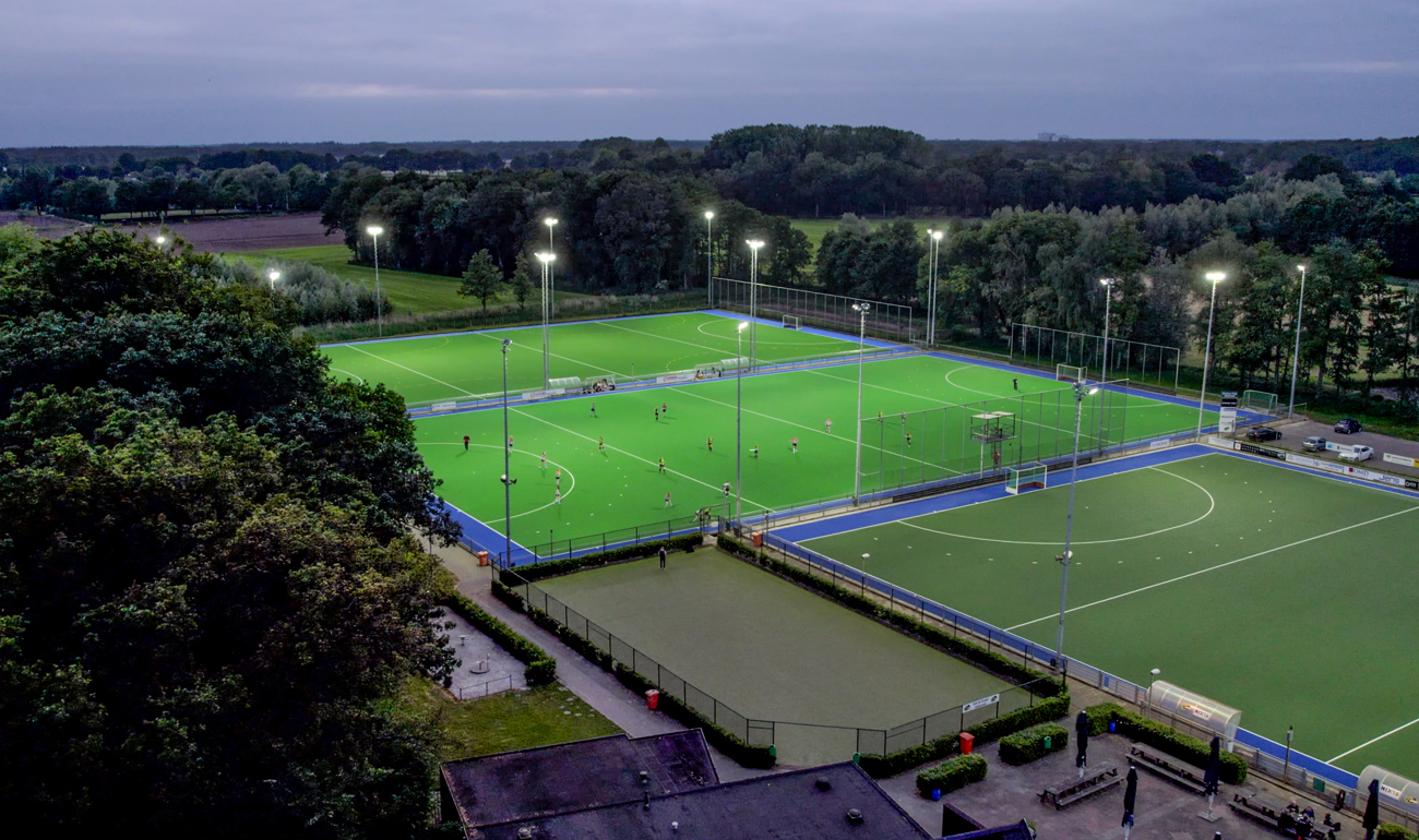 HC Helmond hockey field LED lighting