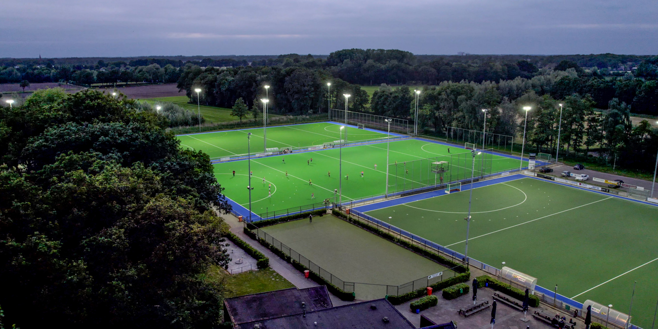 HC Helmond hockey field LED lighting
