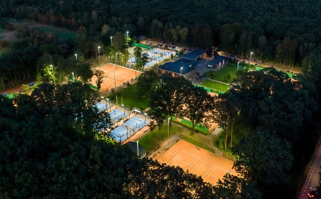 Lumosa ledverlichting voor tennis and padel